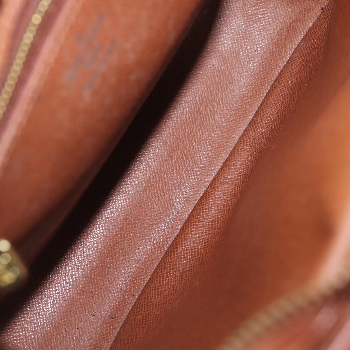 LOUIS VUITTON Epi Jeune FilleMM Shoulder Bag Brown M52153 LV 84176