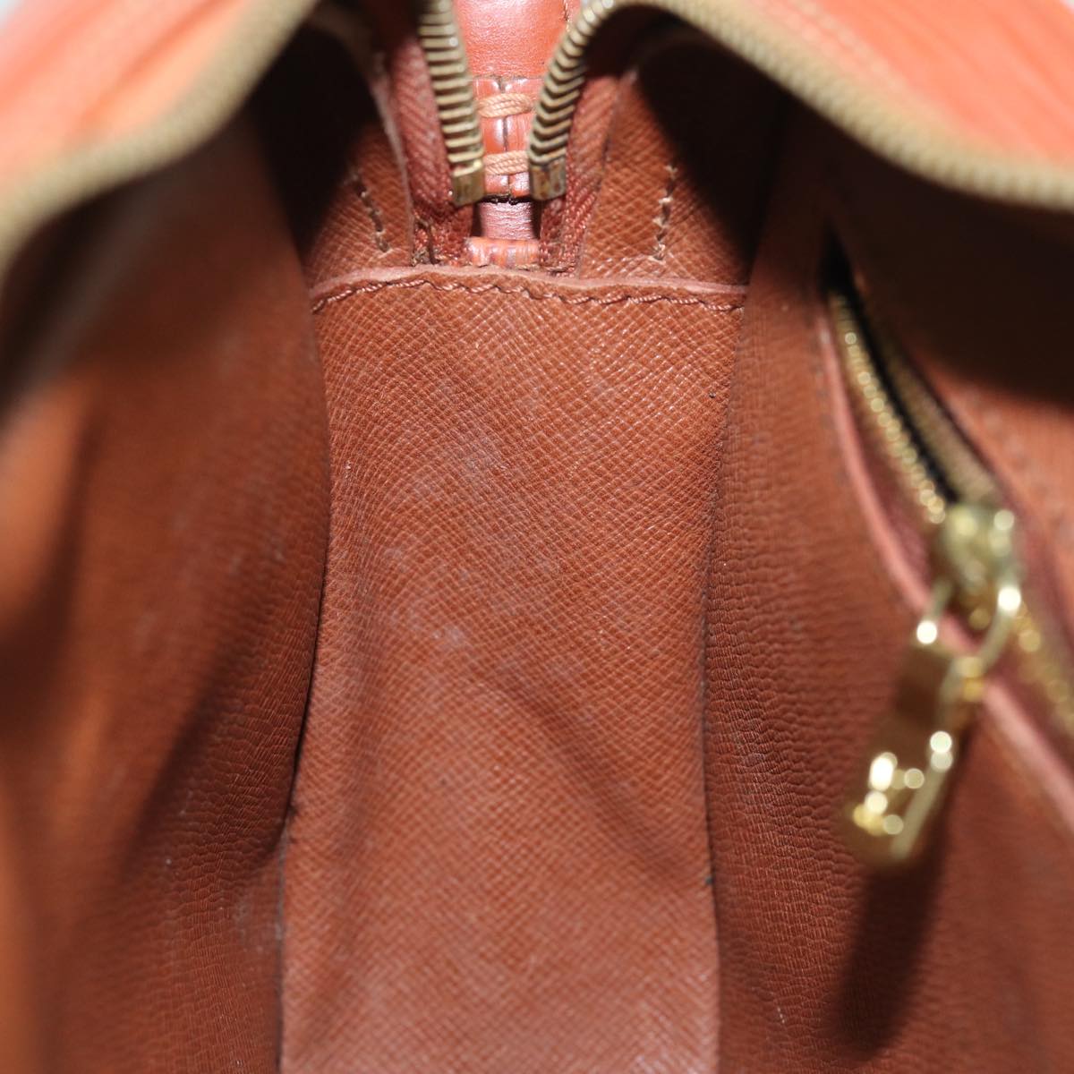 LOUIS VUITTON Epi Jeune FilleMM Shoulder Bag Brown M52153 LV 84176