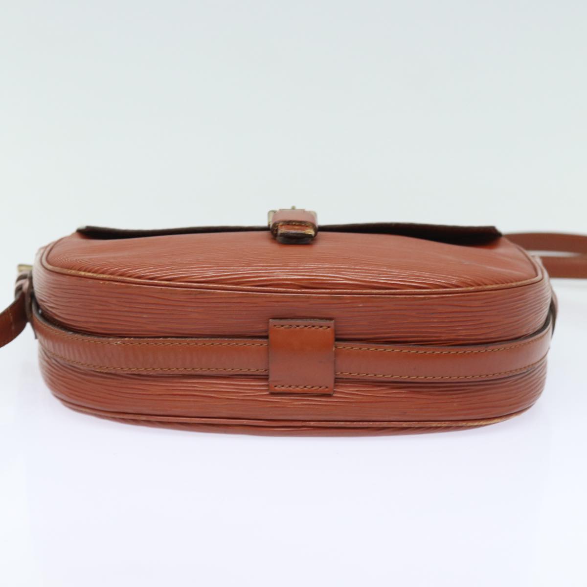 LOUIS VUITTON Epi Jeune FilleMM Shoulder Bag Brown M52153 LV 84176