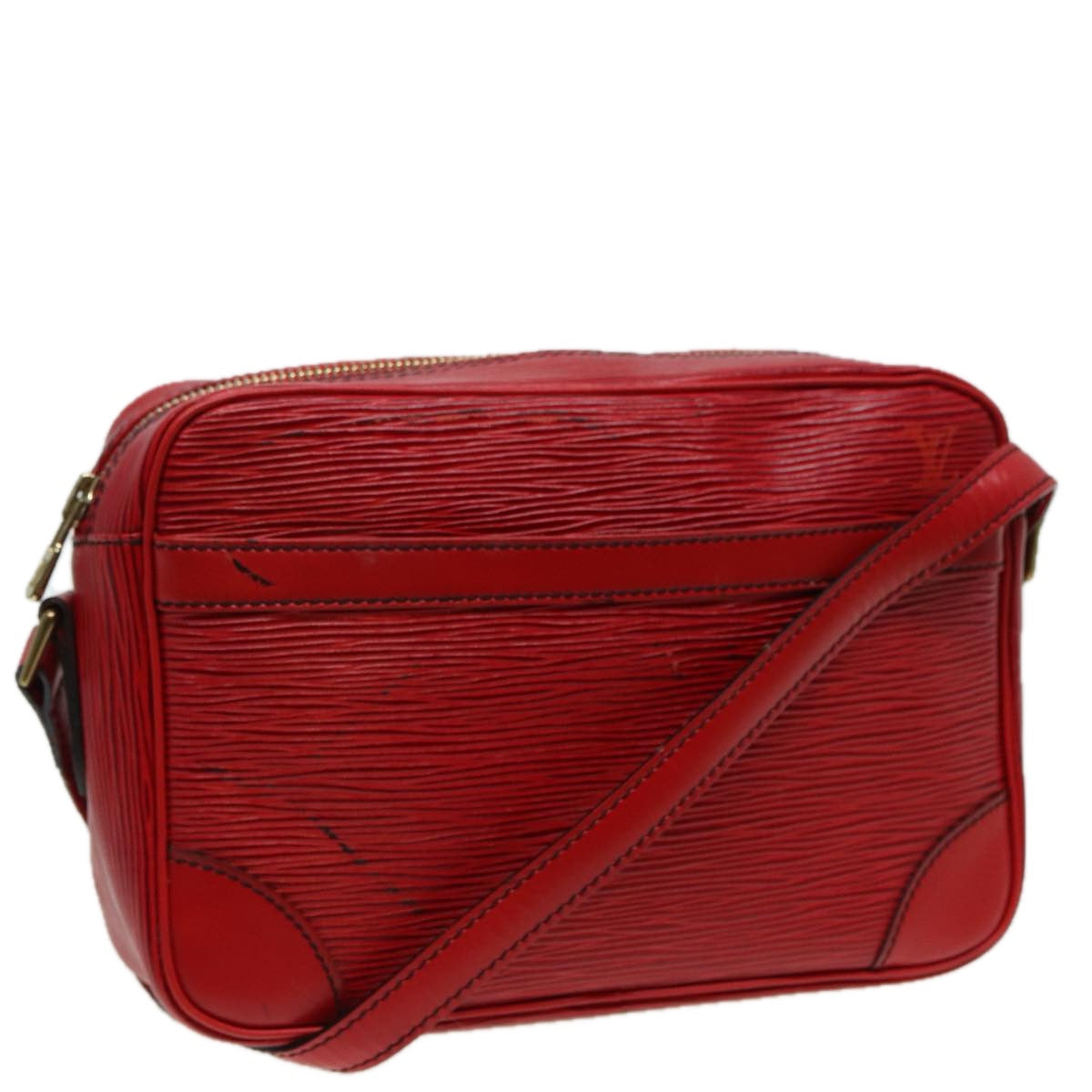 LOUIS VUITTON Epi Trocadero 23 Shoulder Bag Red M52307 LV 84177