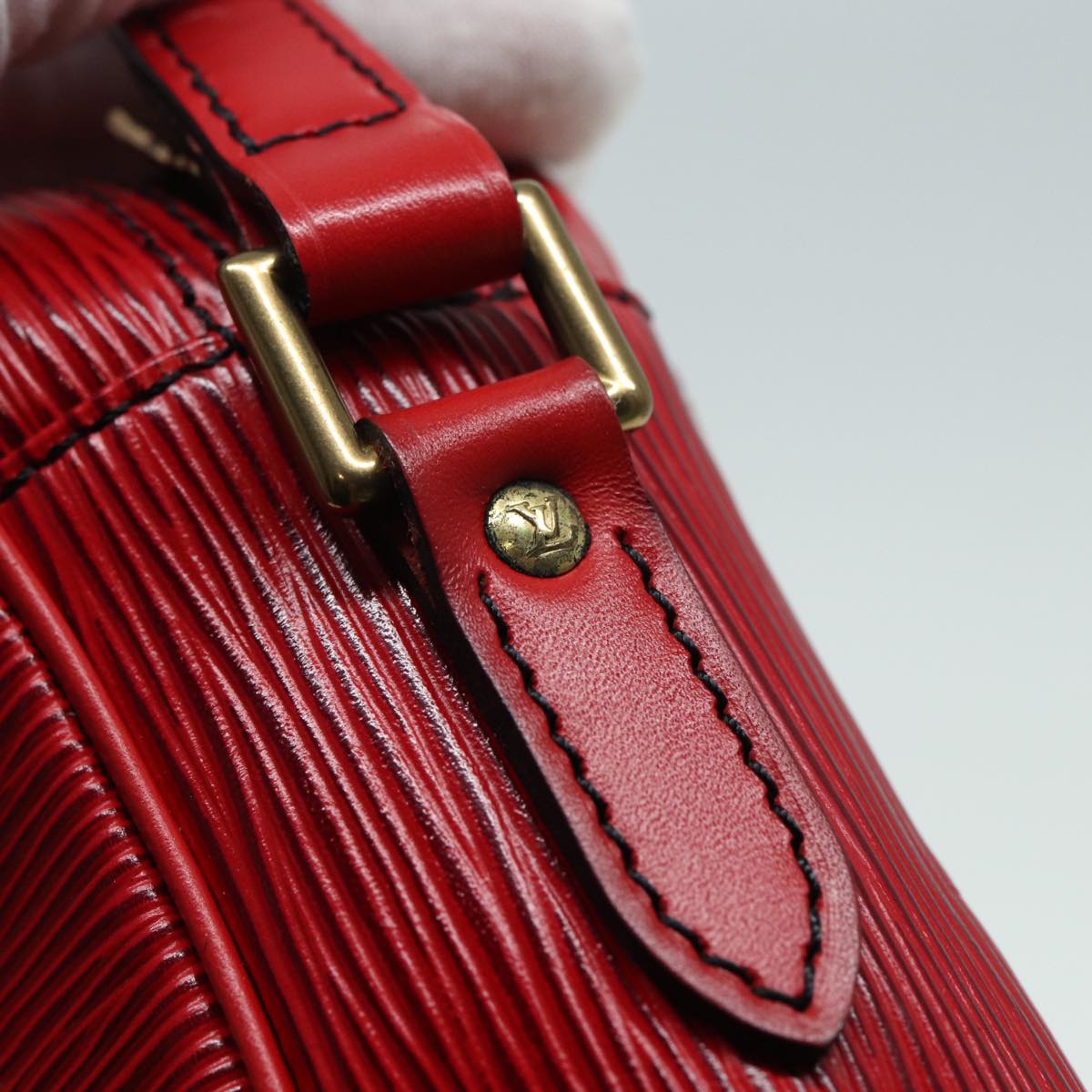 LOUIS VUITTON Epi Trocadero 23 Shoulder Bag Red M52307 LV 84177