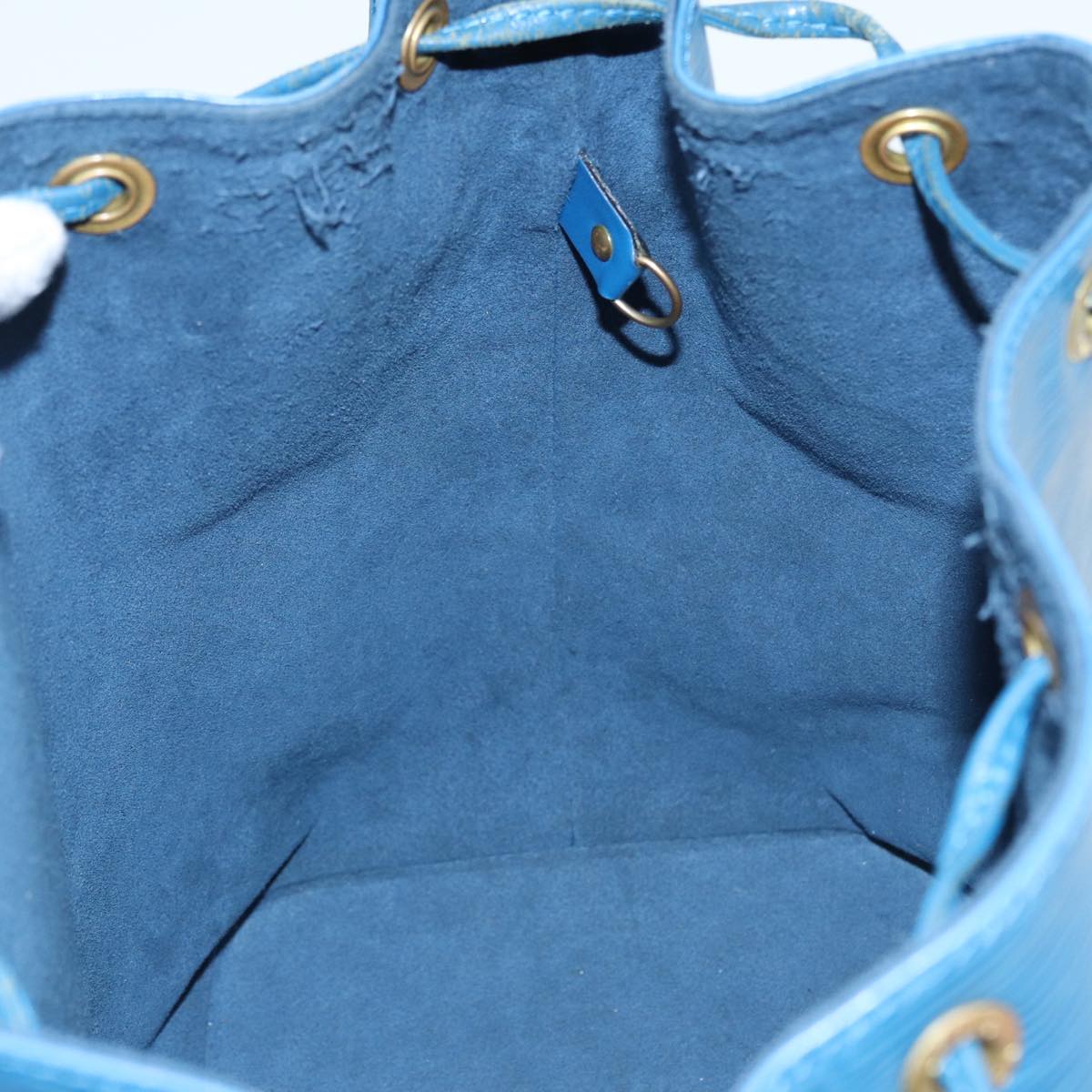 LOUIS VUITTON Epi Petit Noe Shoulder Bag Blue M44105 LV 84178