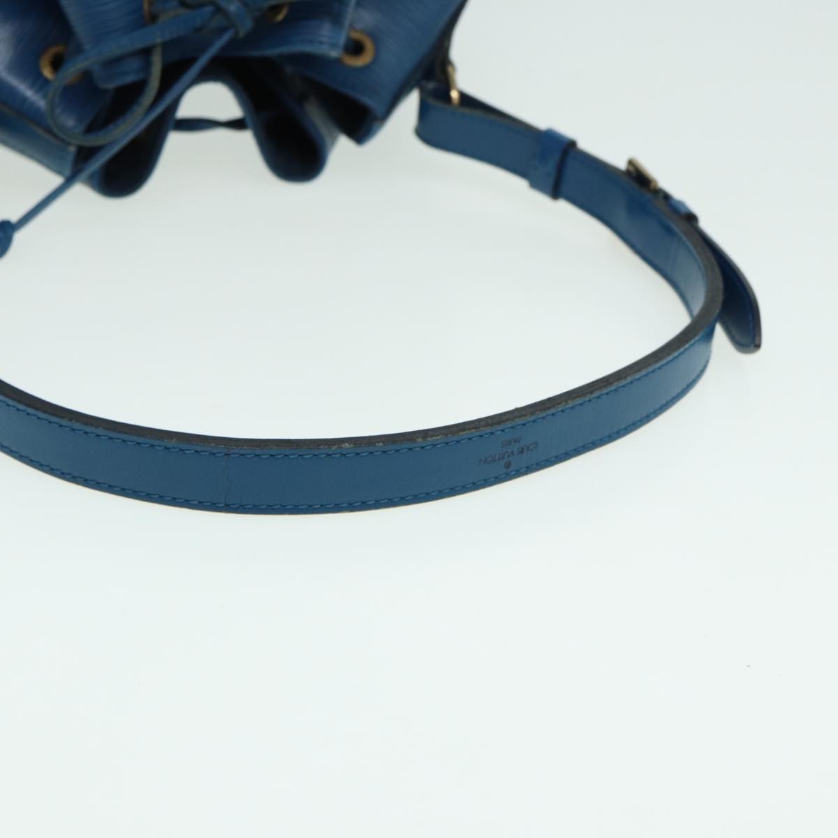 LOUIS VUITTON Epi Petit Noe Shoulder Bag Blue M44105 LV 84178
