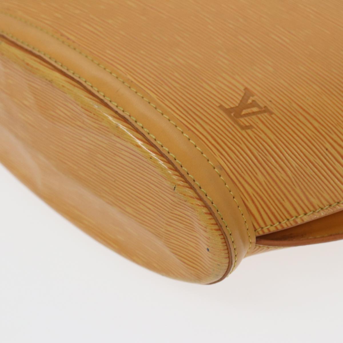 LOUIS VUITTON Epi Saint Jacques Hand Bag Yellow M52279 LV 84179