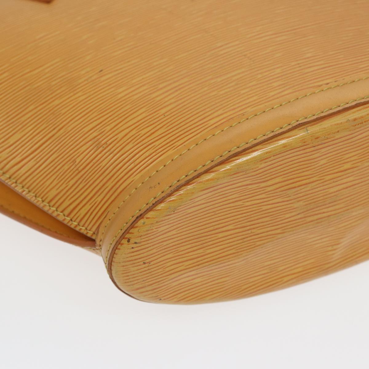 LOUIS VUITTON Epi Saint Jacques Hand Bag Yellow M52279 LV 84179