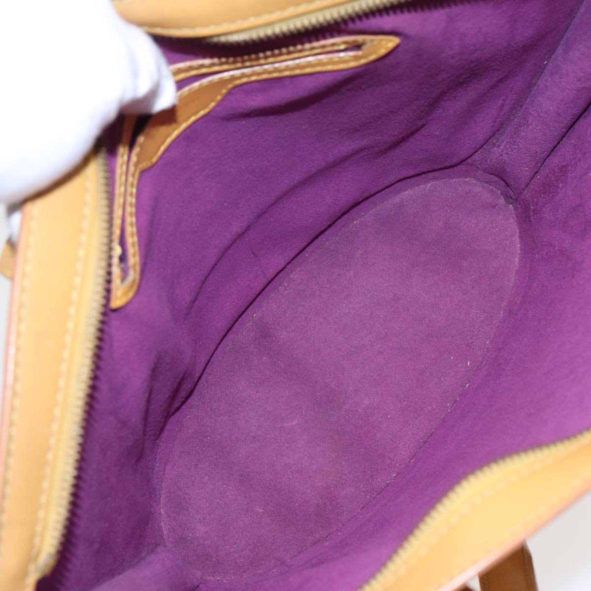 LOUIS VUITTON Epi Saint Jacques Hand Bag Yellow M52279 LV 84179