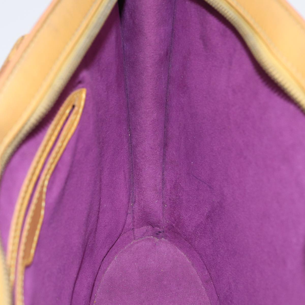 LOUIS VUITTON Epi Saint Jacques Hand Bag Yellow M52279 LV 84179