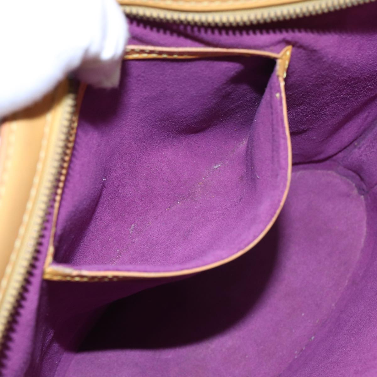 LOUIS VUITTON Epi Saint Jacques Hand Bag Yellow M52279 LV 84179