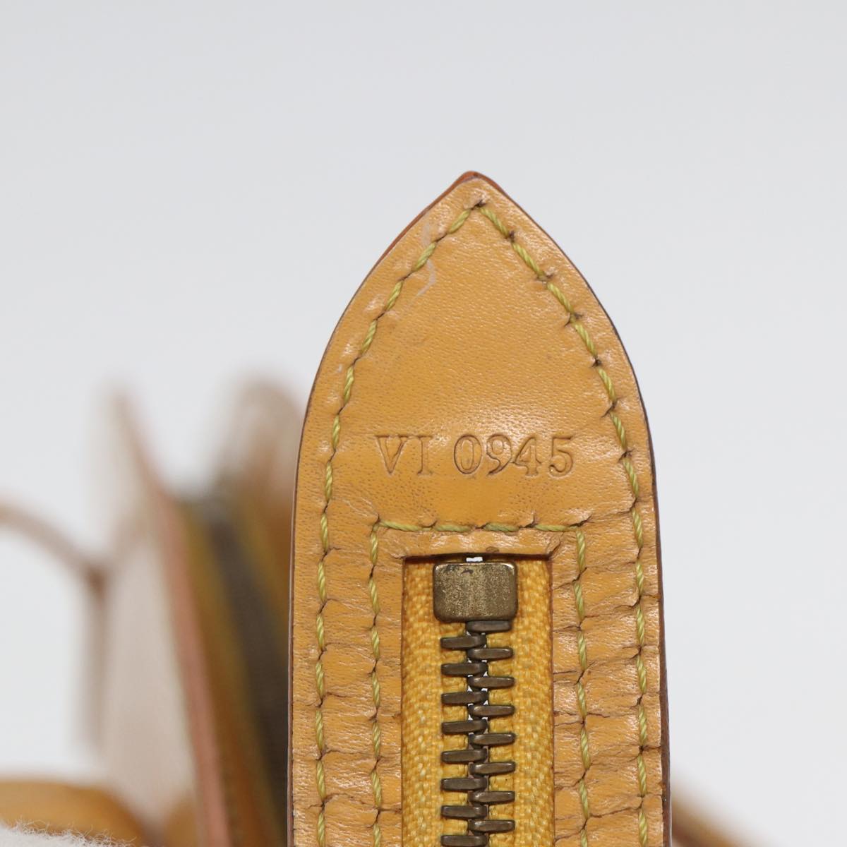 LOUIS VUITTON Epi Saint Jacques Hand Bag Yellow M52279 LV 84179