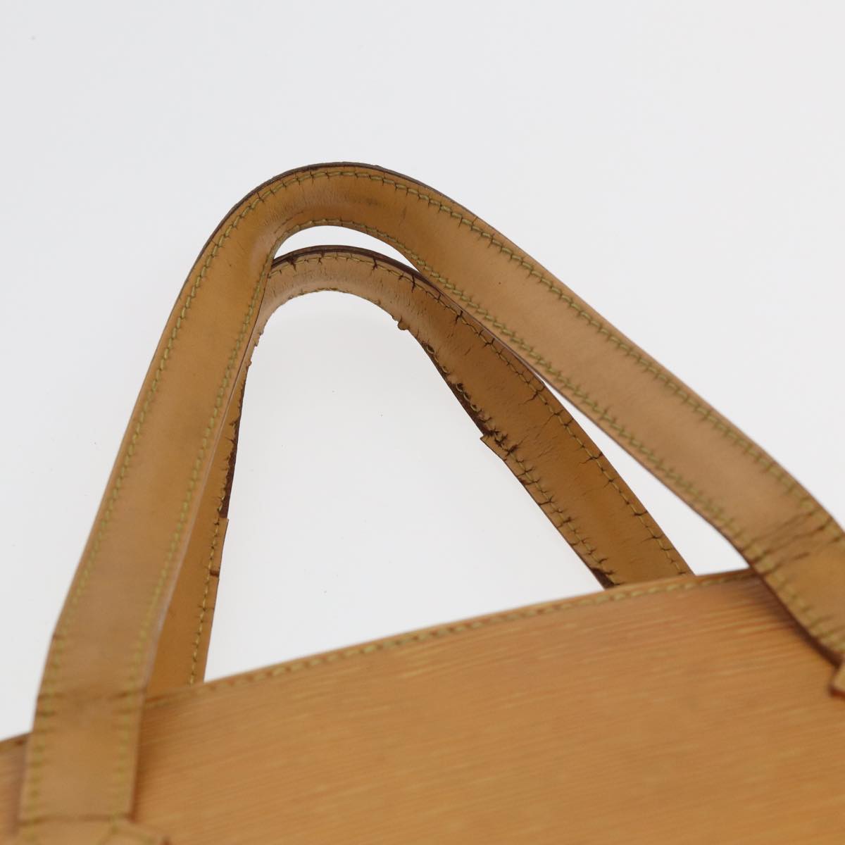LOUIS VUITTON Epi Saint Jacques Hand Bag Yellow M52279 LV 84179