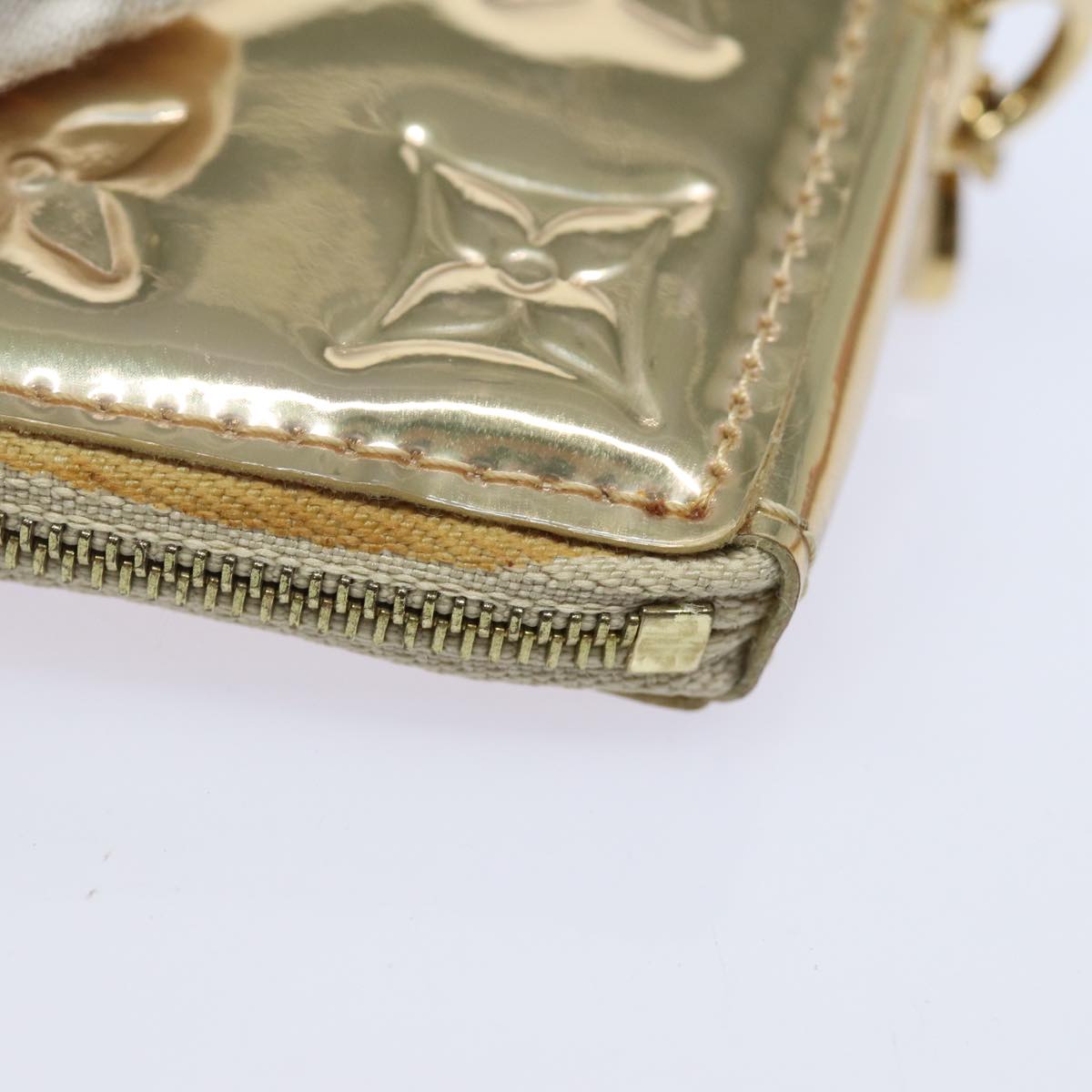 LOUIS VUITTON Monogram Miroir Porte Monnaie Coeur Purse Dore M93567 84185