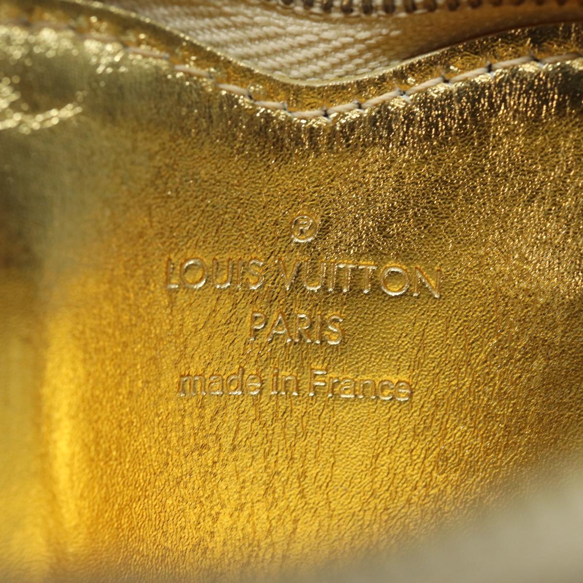 LOUIS VUITTON Monogram Miroir Porte Monnaie Coeur Purse Dore M93567 84185
