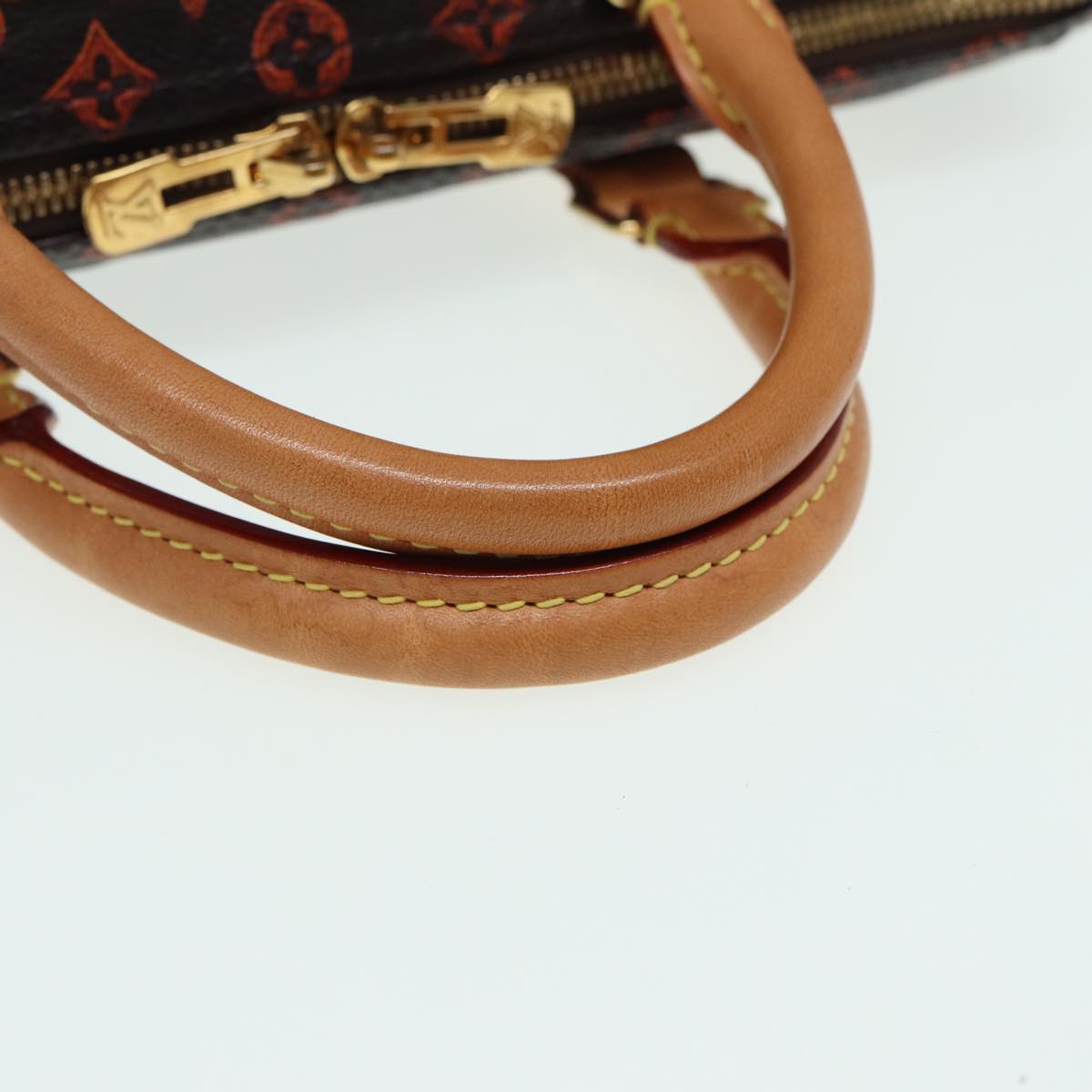 LOUIS VUITTON Catgram Speedy Bandouliere 30 Hand Bag Brown M44401 LV 84188