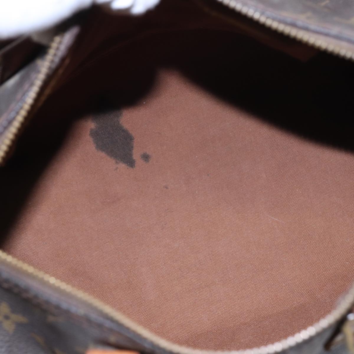 LOUIS VUITTON Monogram Speedy 25 Hand Bag M41528 LV 84189