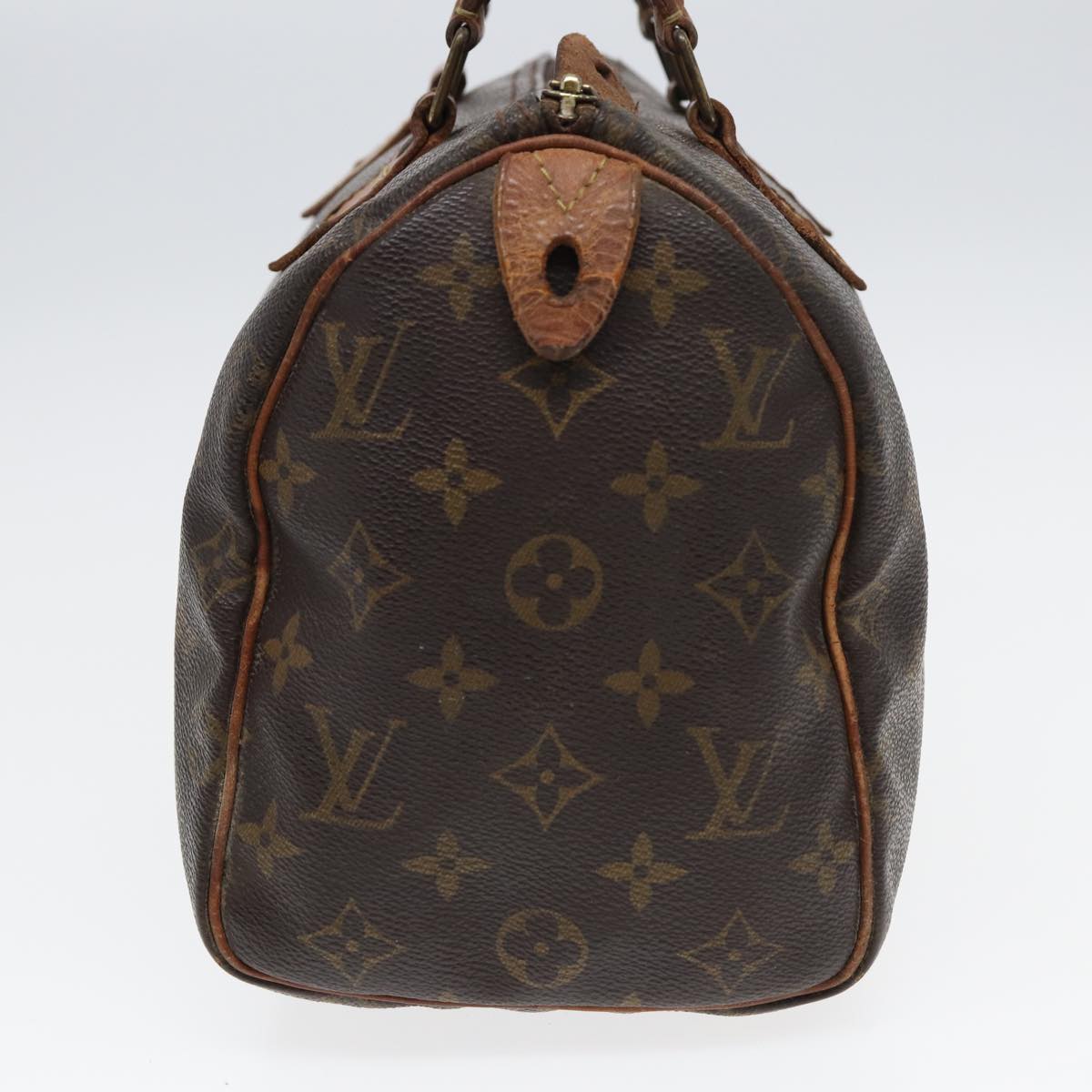 LOUIS VUITTON Monogram Speedy 25 Hand Bag M41528 LV 84189
