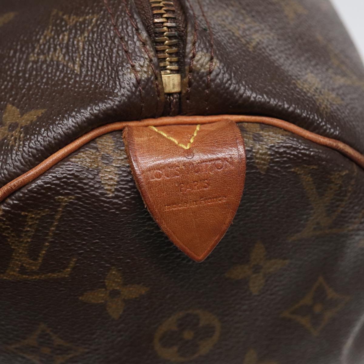 LOUIS VUITTON Monogram Speedy 30 Hand Bag M41526 LV 84190