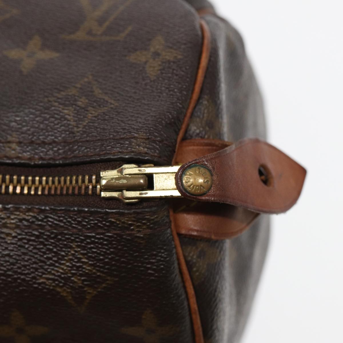 LOUIS VUITTON Monogram Speedy 30 Hand Bag M41526 LV 84190