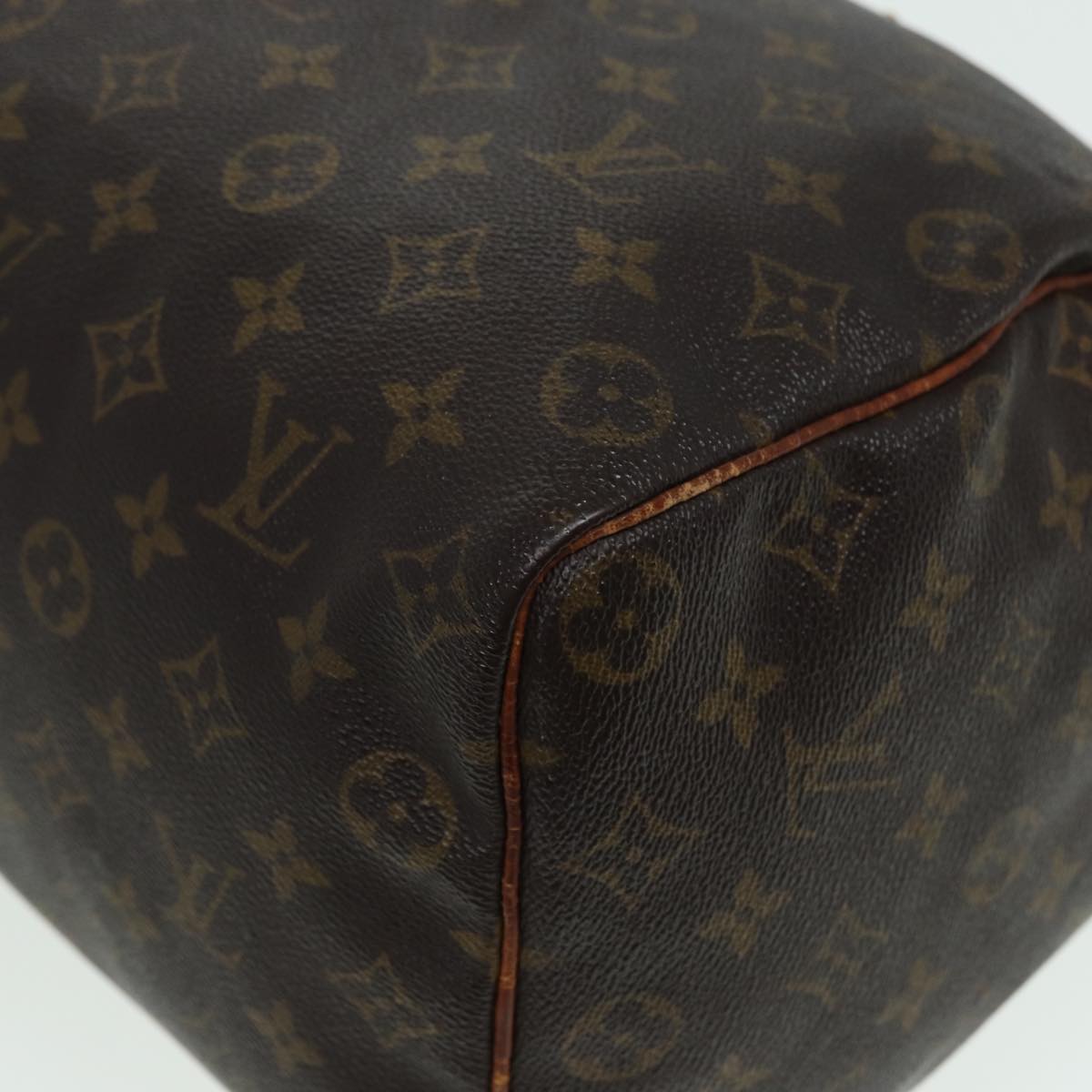 LOUIS VUITTON Monogram Speedy 35 Hand Bag M41524 LV 84193