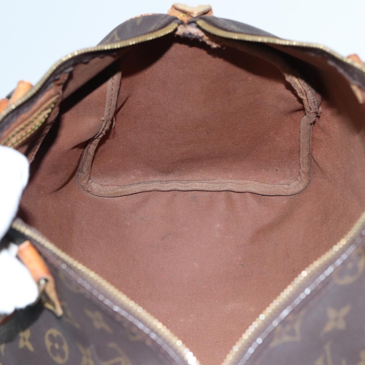LOUIS VUITTON Monogram Speedy 35 Hand Bag M41524 LV 84193
