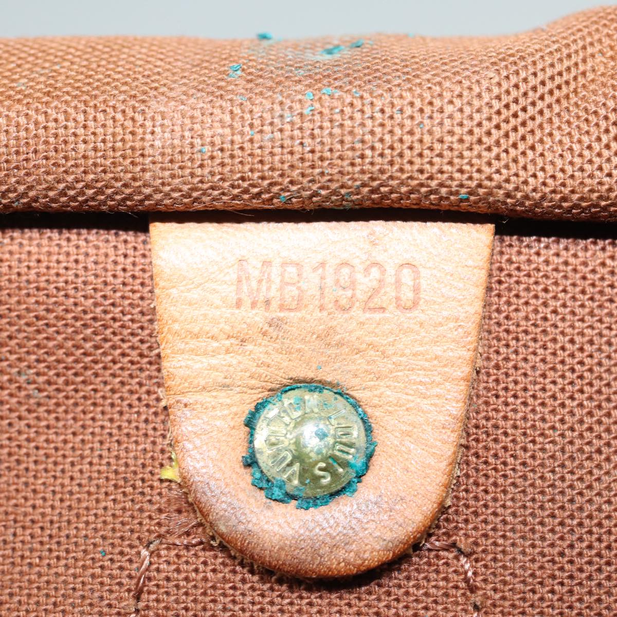 LOUIS VUITTON Monogram Speedy 35 Hand Bag M41524 LV 84193