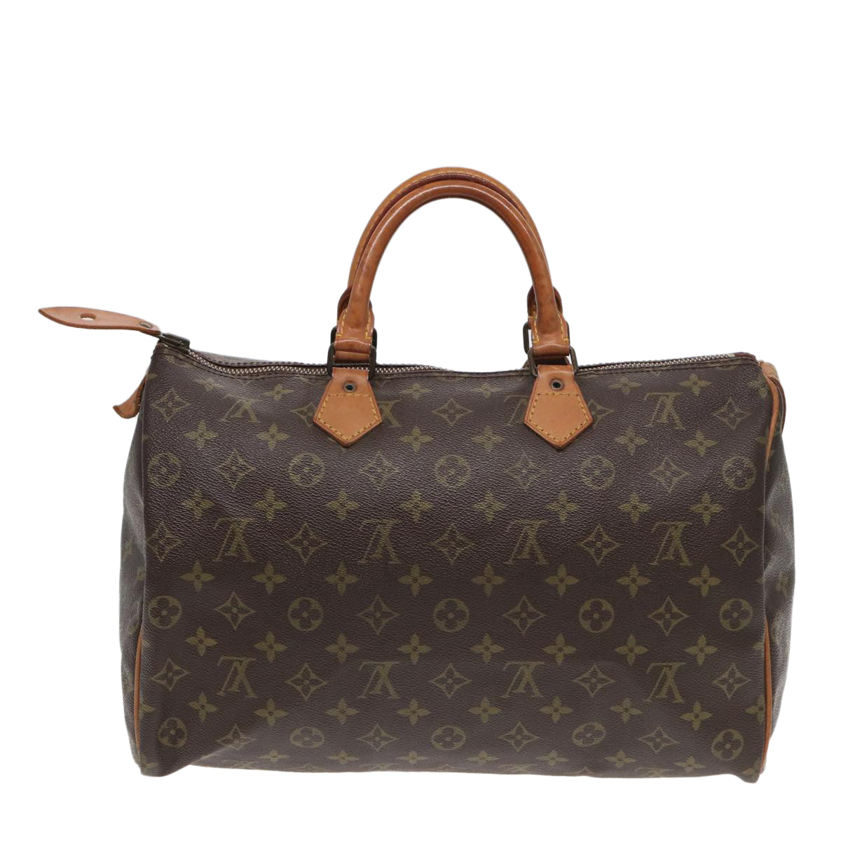 LOUIS VUITTON Monogram Speedy 35 Hand Bag M41524 LV 84194