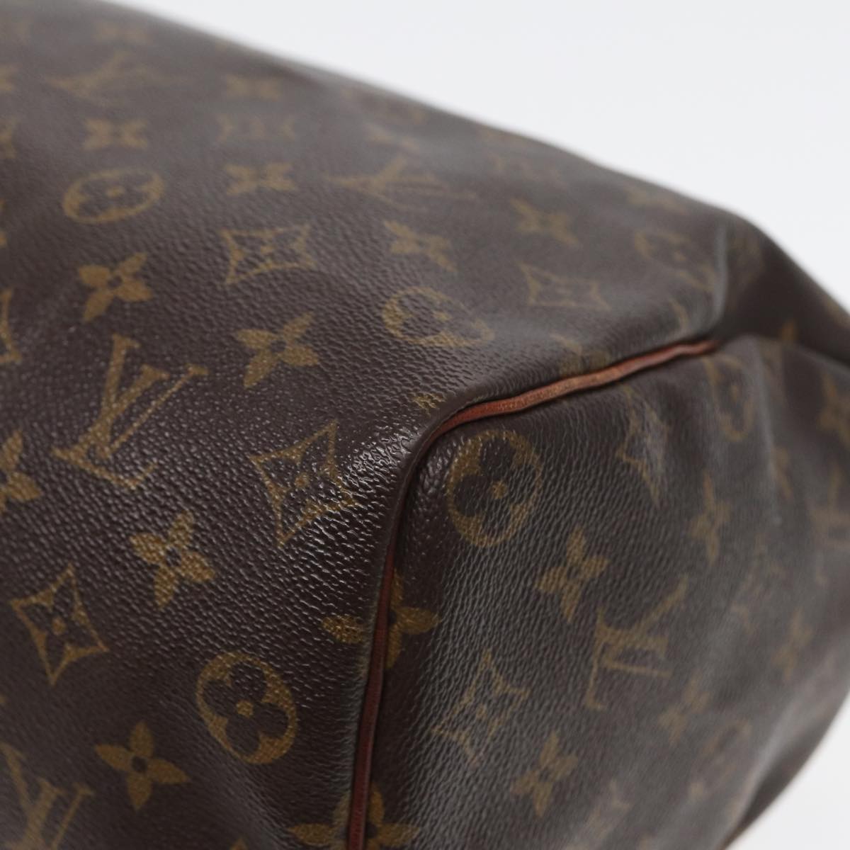 LOUIS VUITTON Monogram Speedy 35 Hand Bag M41524 LV 84195