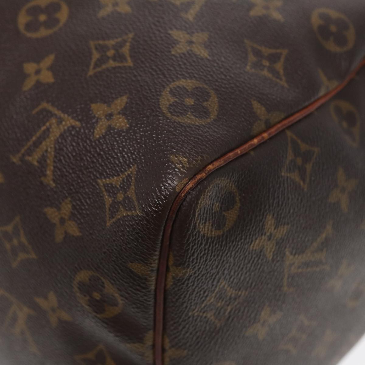 LOUIS VUITTON Monogram Speedy 35 Hand Bag M41524 LV 84195