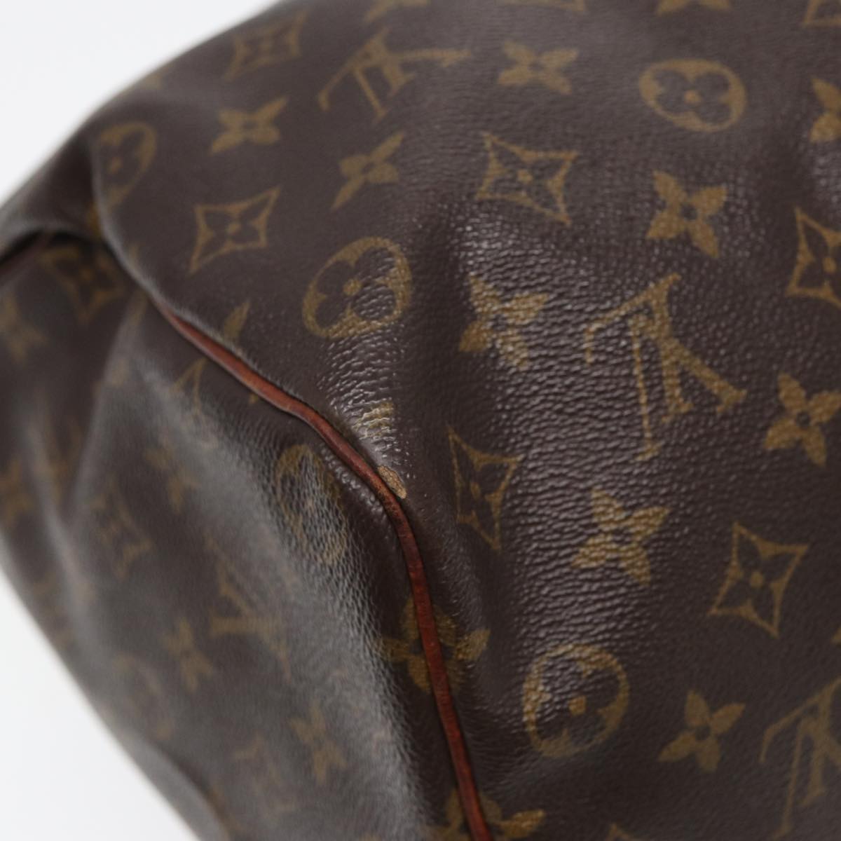 LOUIS VUITTON Monogram Speedy 35 Hand Bag M41524 LV 84195