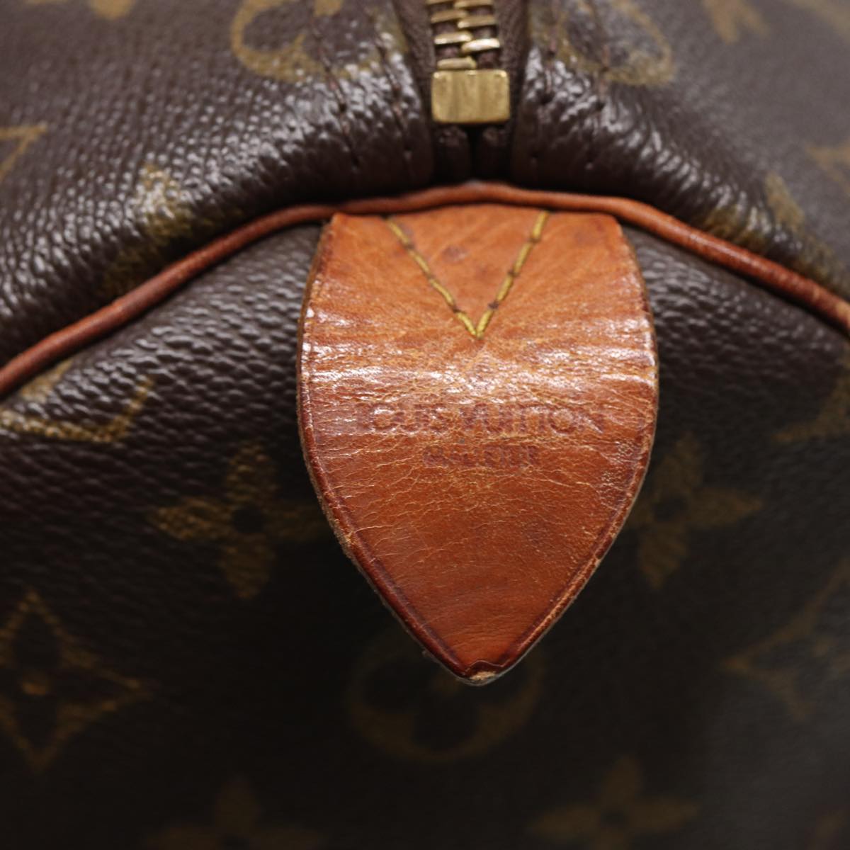 LOUIS VUITTON Monogram Speedy 35 Hand Bag M41524 LV 84195