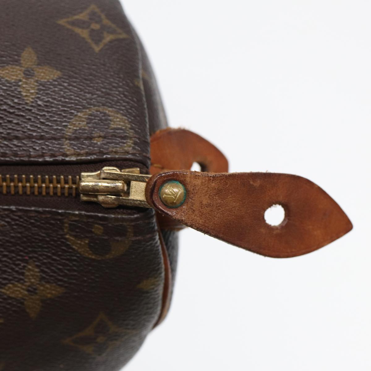 LOUIS VUITTON Monogram Speedy 35 Hand Bag M41524 LV 84195