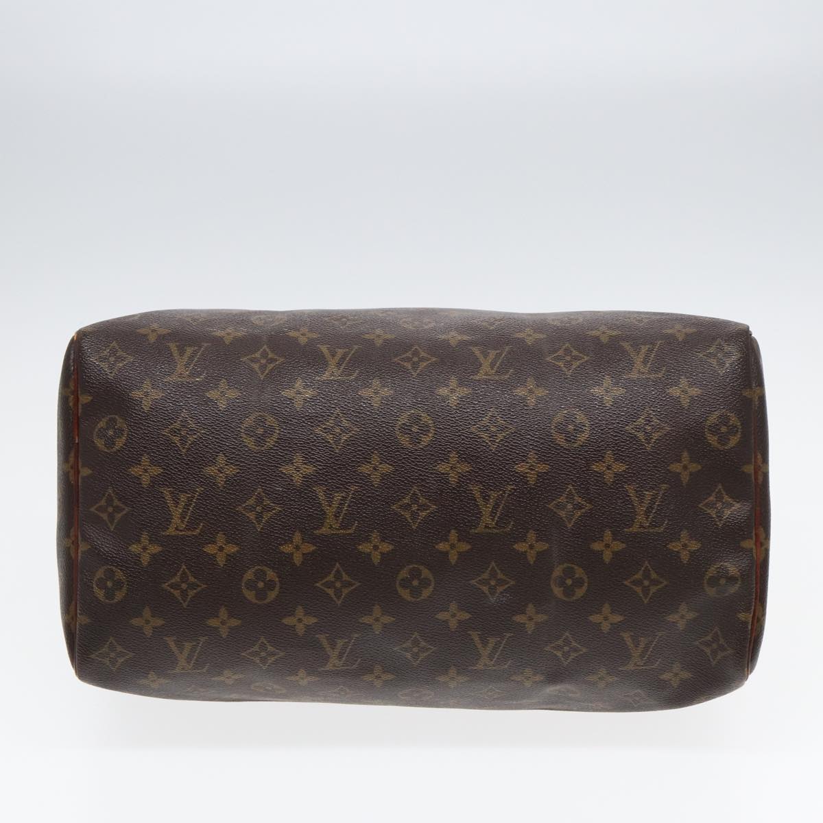 LOUIS VUITTON Monogram Speedy 35 Hand Bag M41524 LV 84195