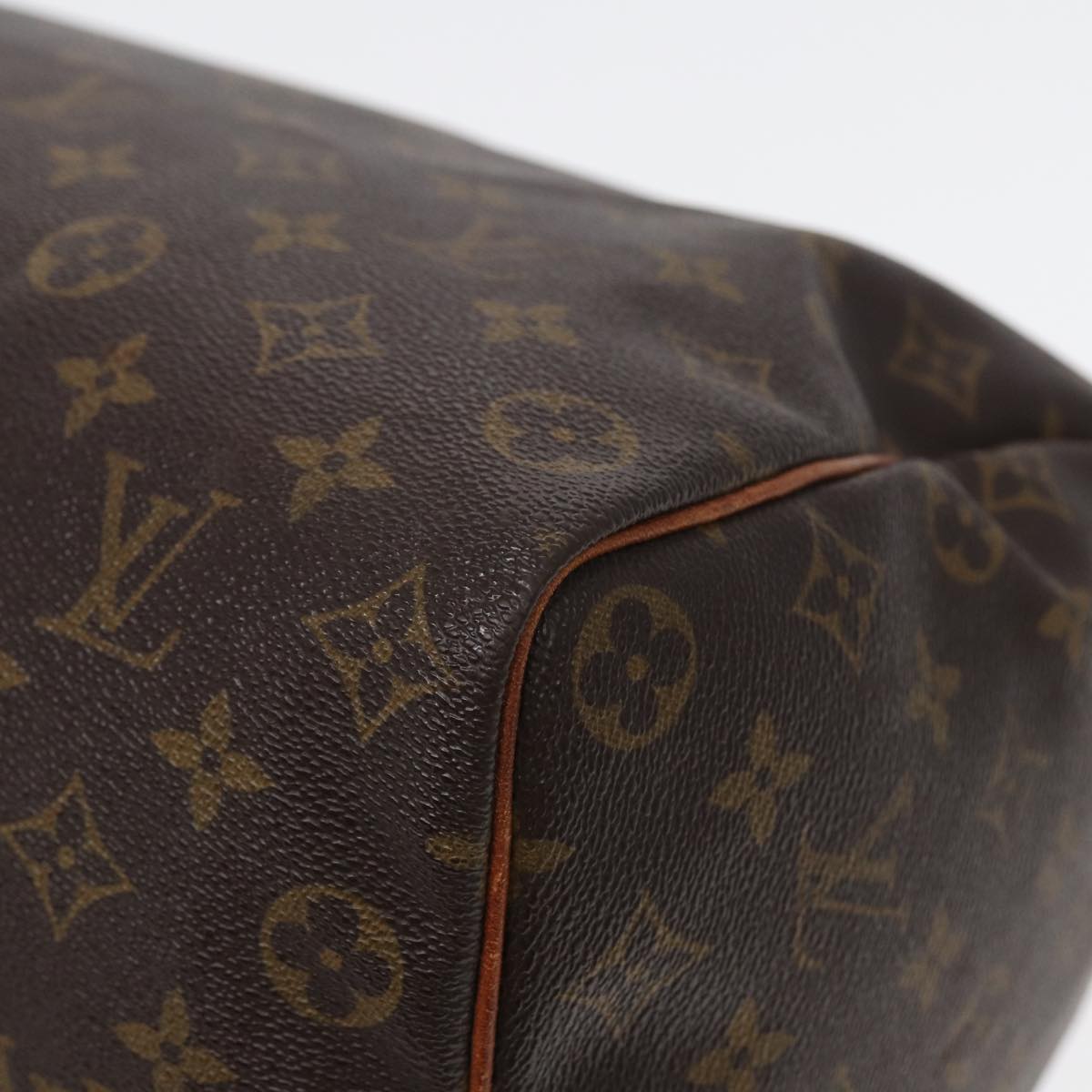 LOUIS VUITTON Monogram Speedy 35 Hand Bag M41524 LV 84196