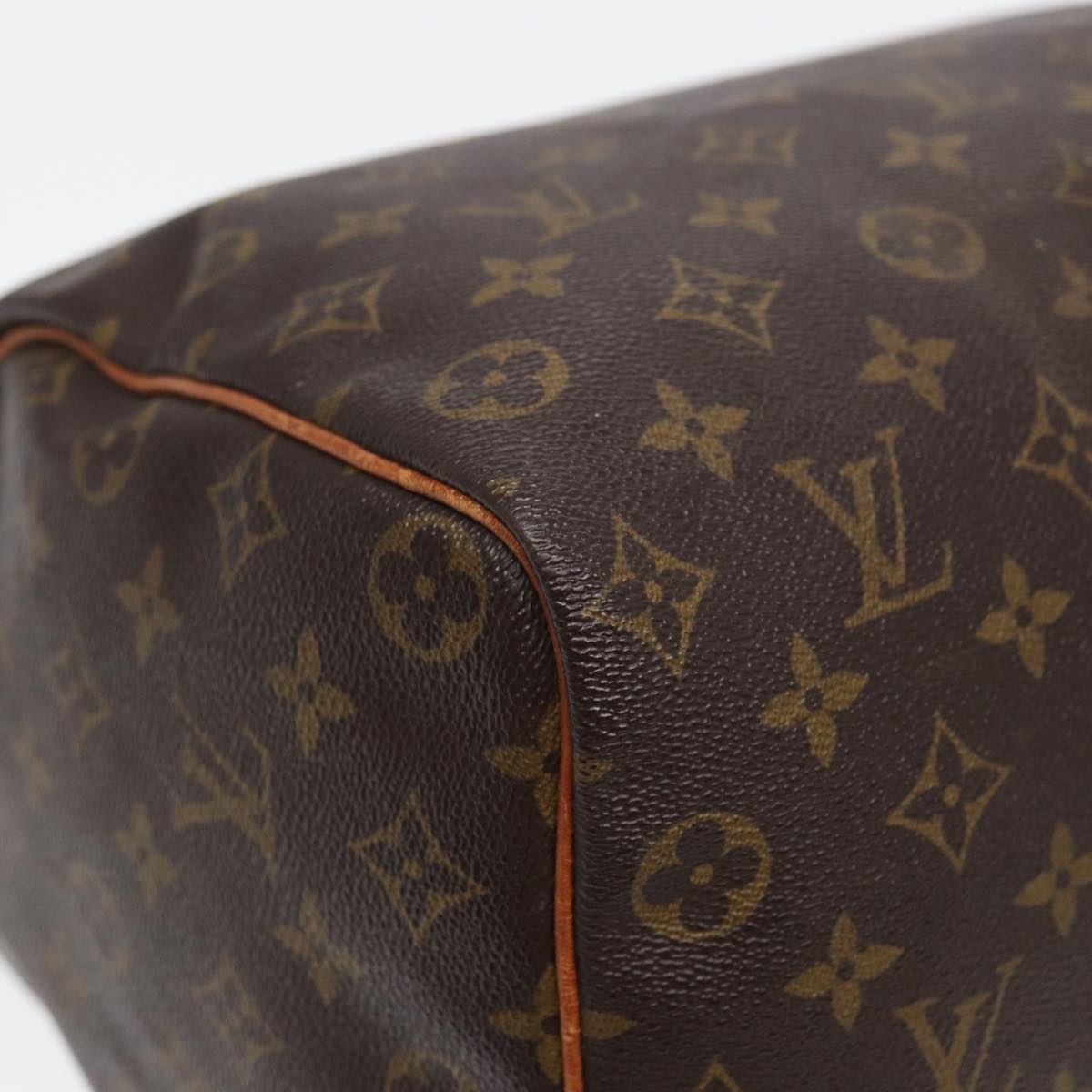 LOUIS VUITTON Monogram Speedy 35 Hand Bag M41524 LV 84196