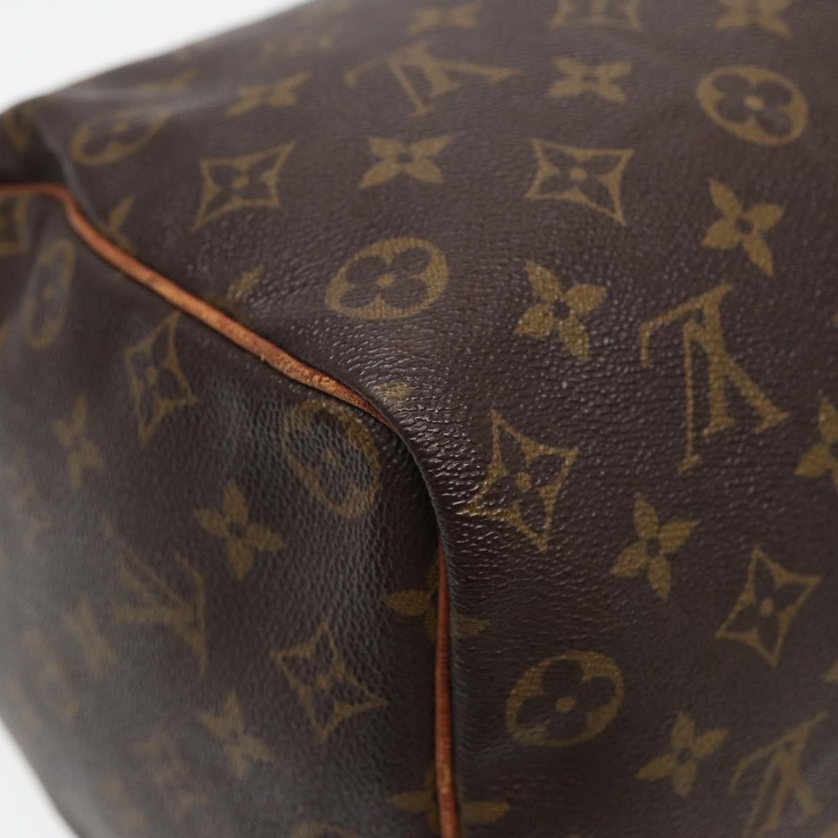 LOUIS VUITTON Monogram Speedy 35 Hand Bag M41524 LV 84196