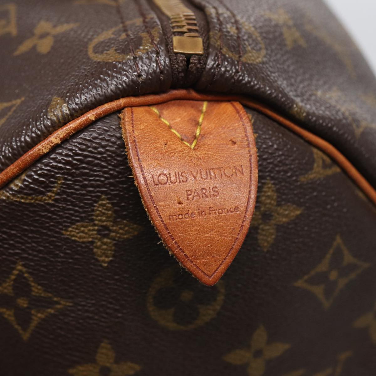 LOUIS VUITTON Monogram Speedy 35 Hand Bag M41524 LV 84196