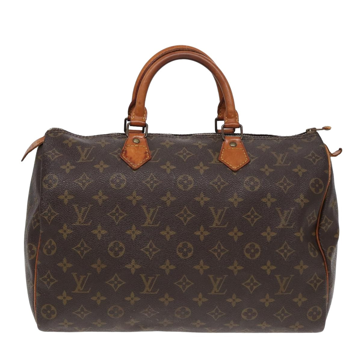 LOUIS VUITTON Monogram Speedy 35 Hand Bag M41524 LV 84196