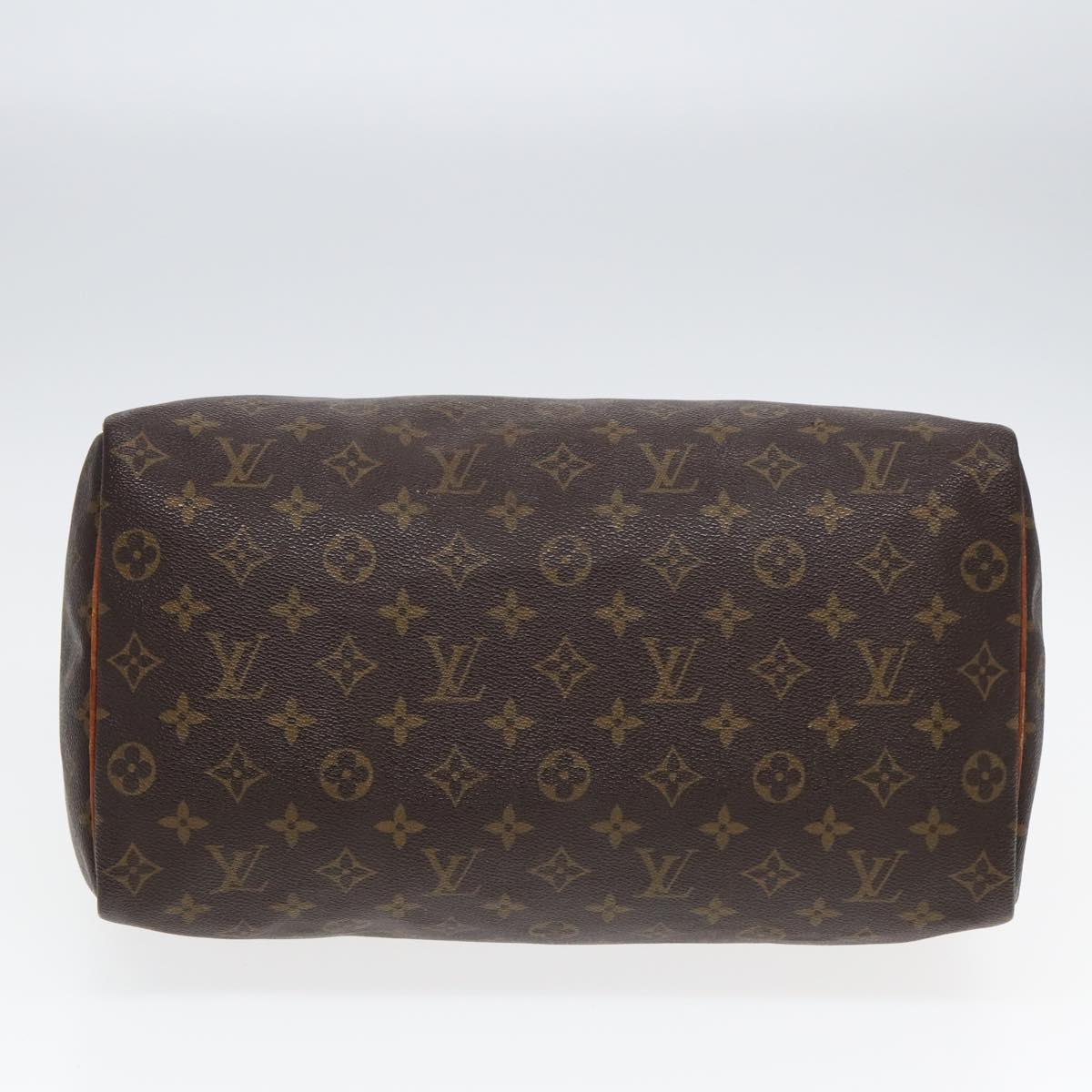 LOUIS VUITTON Monogram Speedy 35 Hand Bag M41524 LV 84196