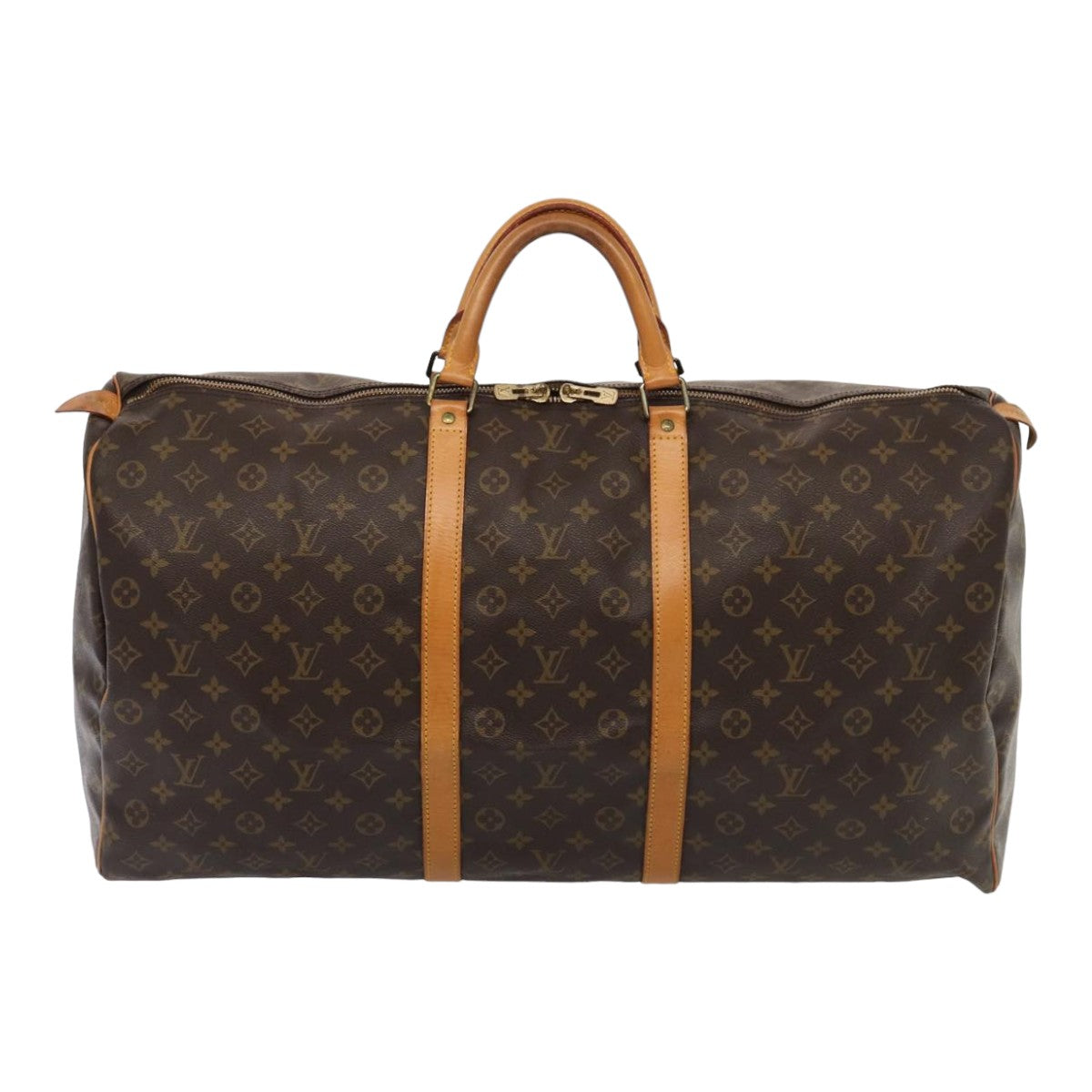 LOUIS VUITTON Monogram Keepall 60 Boston Bag M41422 LV 84201