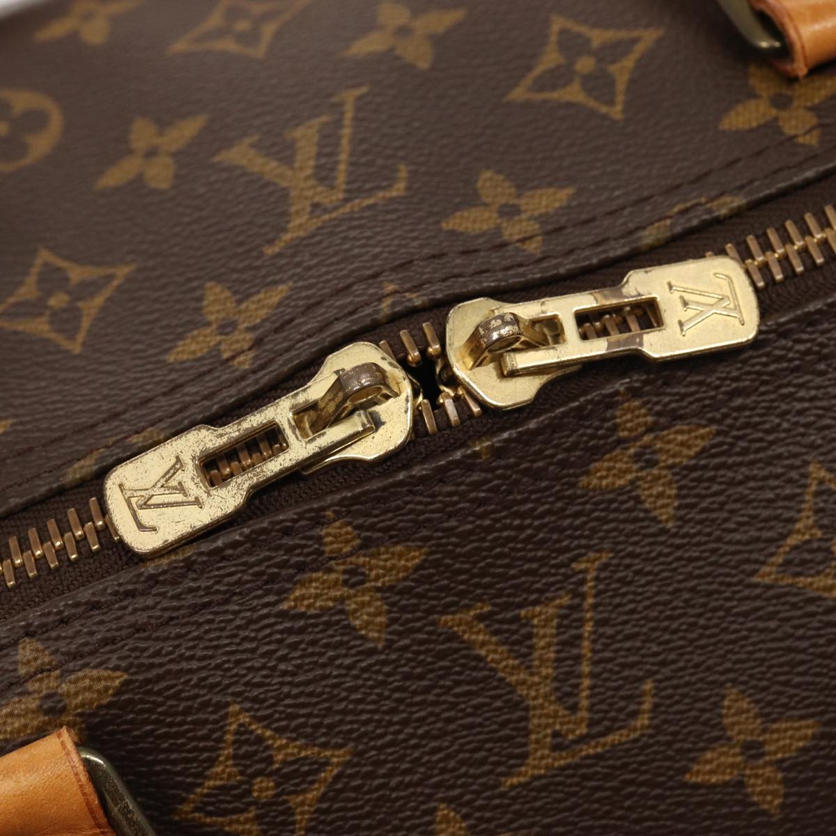 LOUIS VUITTON Monogram Keepall 60 Boston Bag M41422 LV 84202
