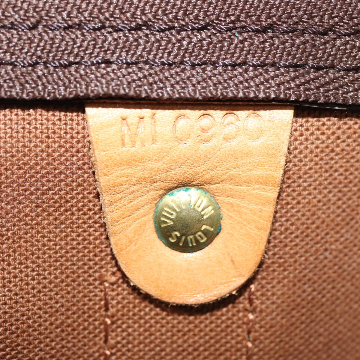 LOUIS VUITTON Monogram Keepall 60 Boston Bag M41422 LV 84202