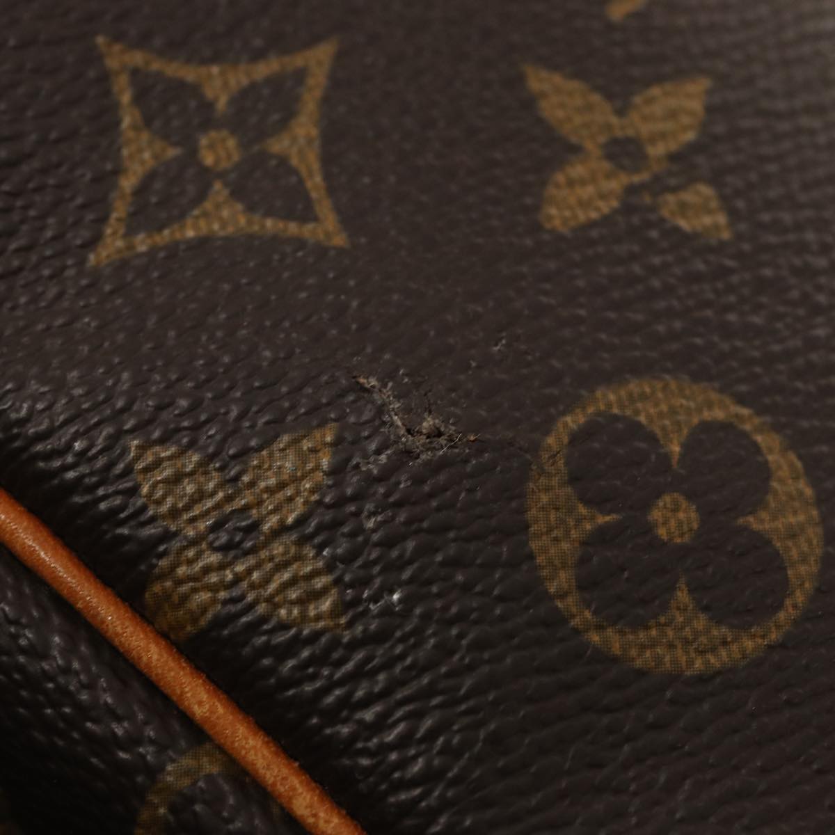 LOUIS VUITTON Monogram Keepall 60 Boston Bag M41422 LV 84203