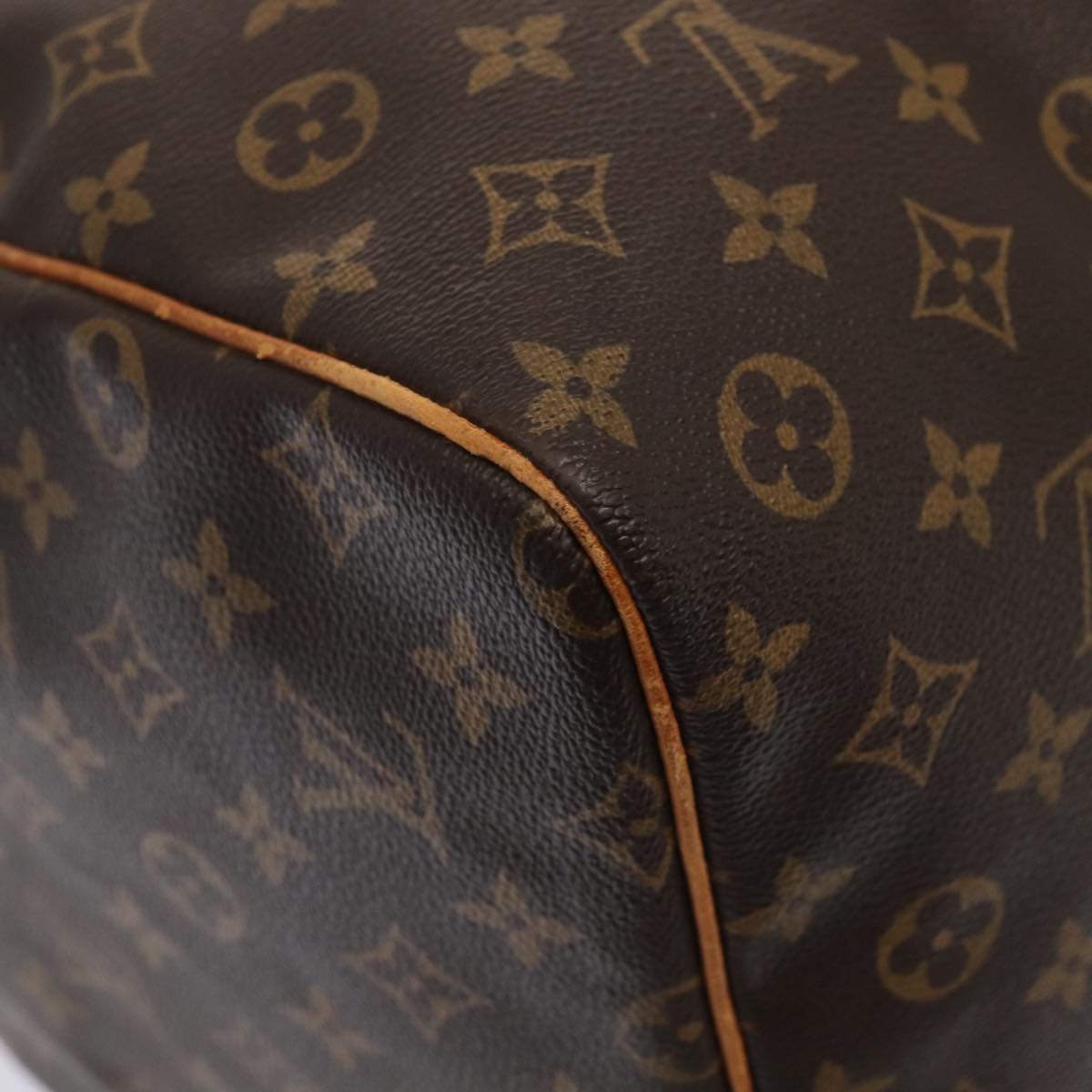 LOUIS VUITTON Monogram Keepall 60 Boston Bag M41422 LV 84203