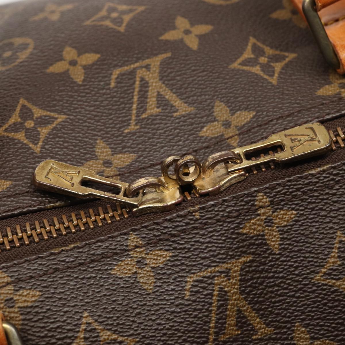 LOUIS VUITTON Monogram Keepall 60 Boston Bag M41422 LV 84203
