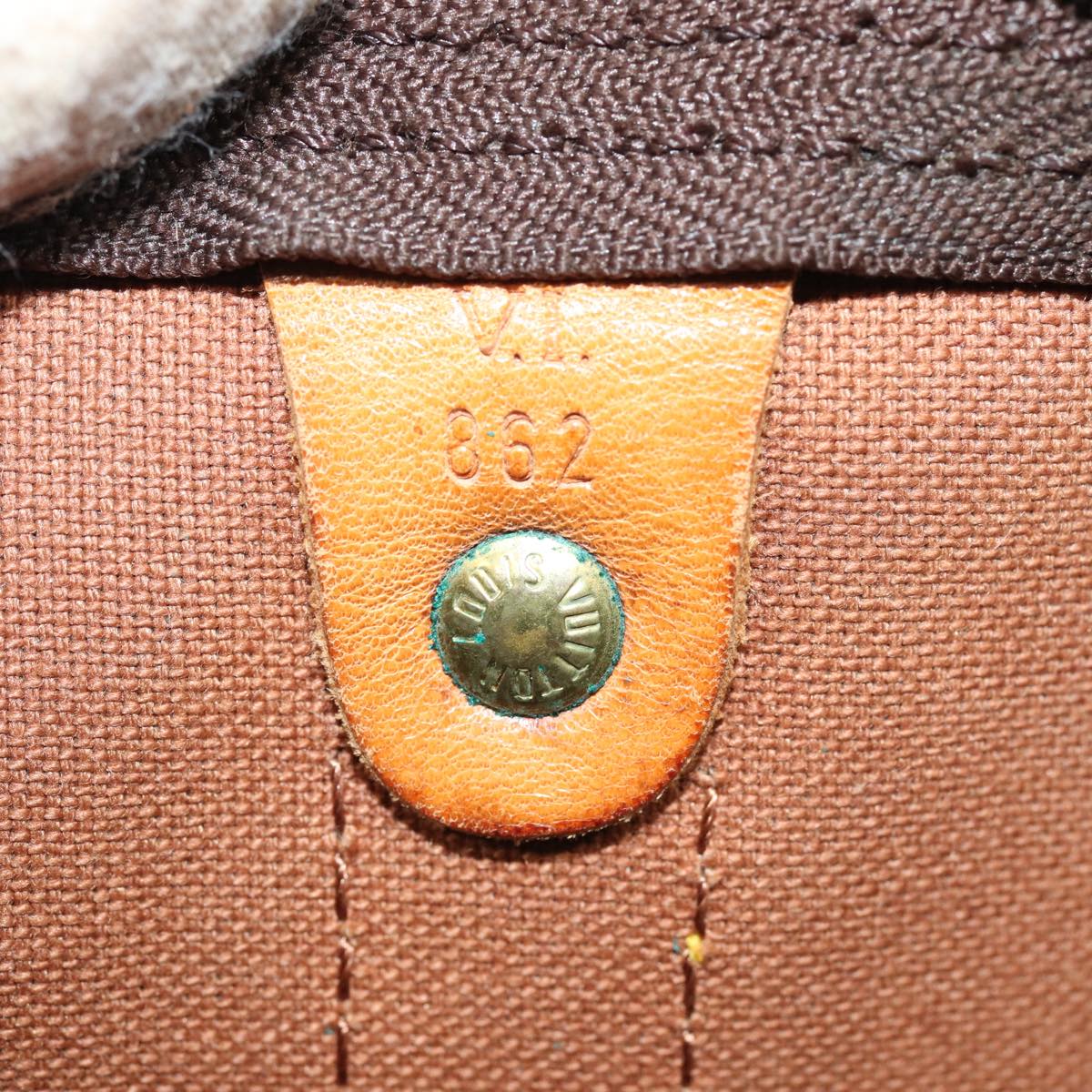 LOUIS VUITTON Monogram Keepall 60 Boston Bag M41422 LV 84203