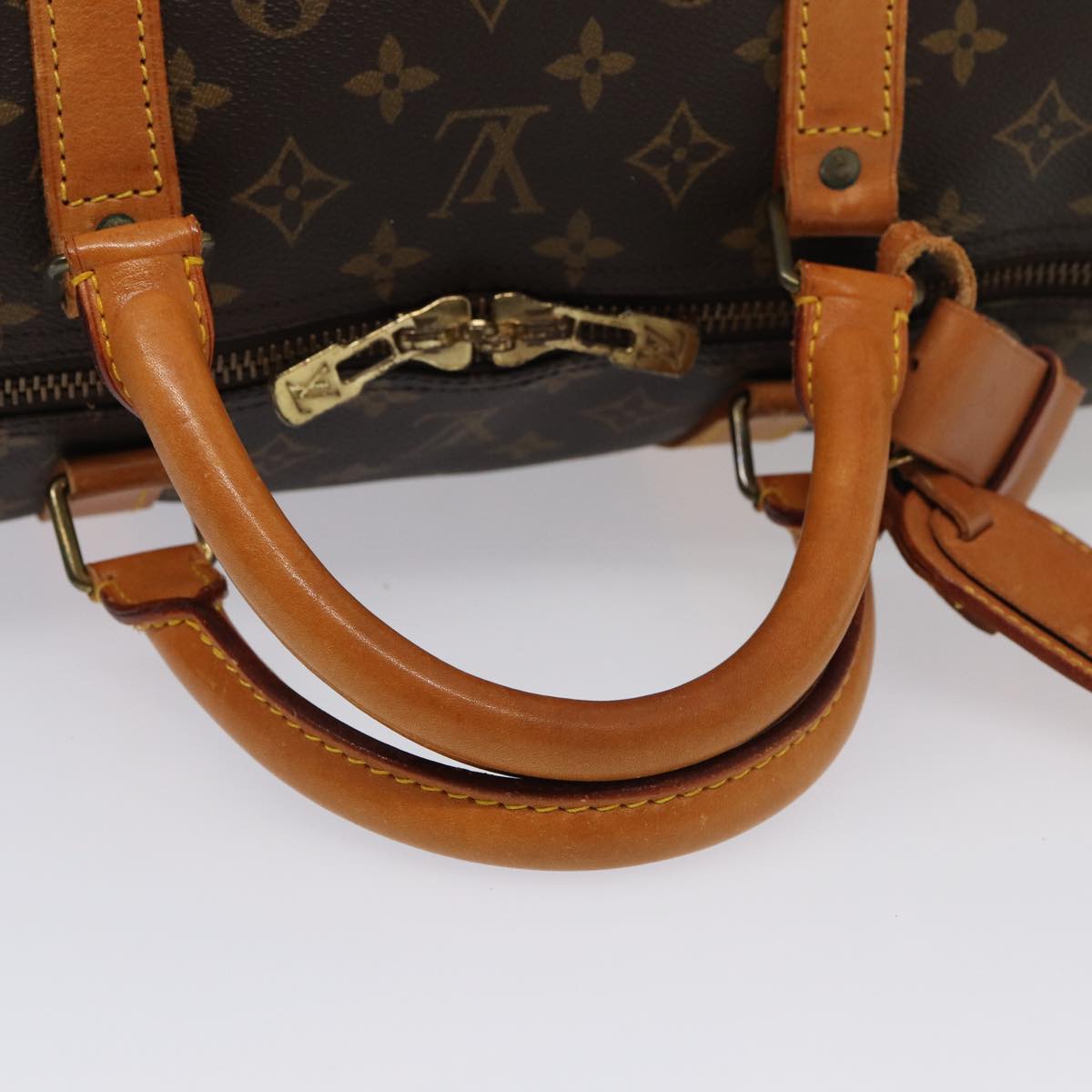 LOUIS VUITTON Monogram Keepall 60 Boston Bag M41422 LV 84203