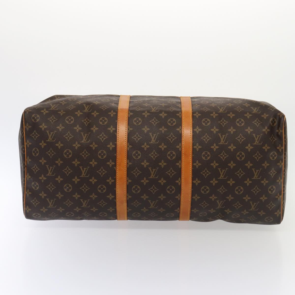 LOUIS VUITTON Monogram Keepall 60 Boston Bag M41422 LV 84203