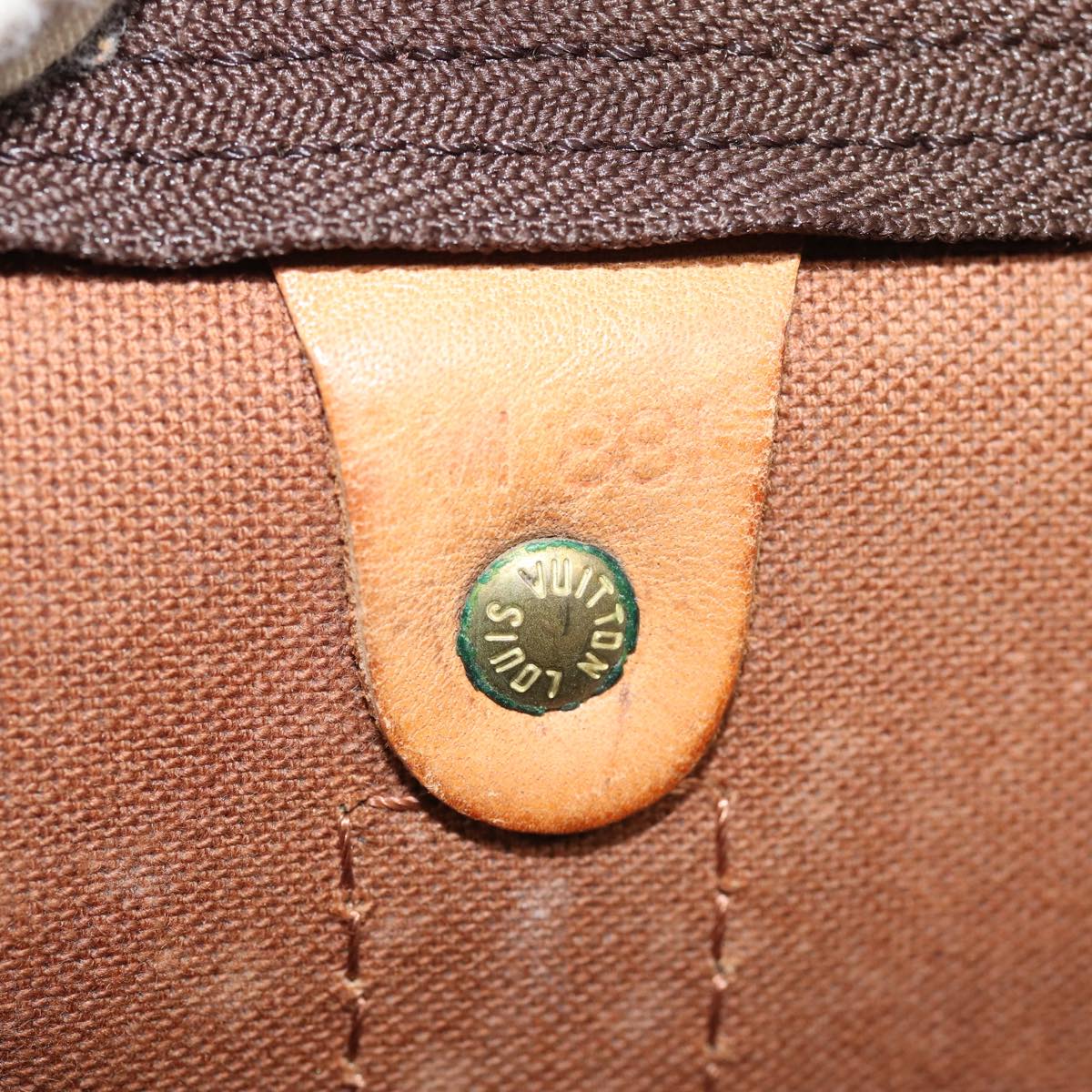 LOUIS VUITTON Monogram Keepall 60 Boston Bag M41422 LV 84204