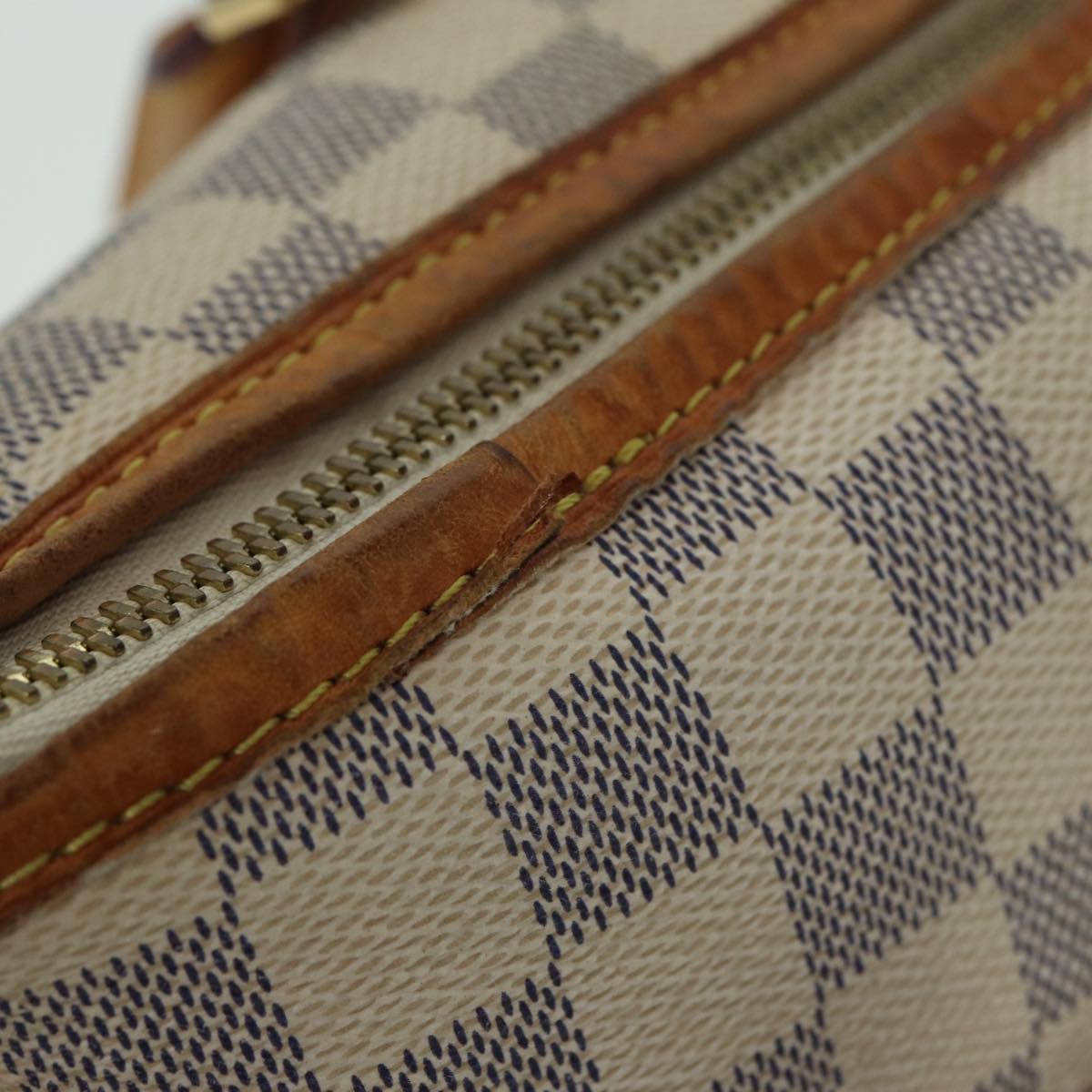 LOUIS VUITTON Damier Azur Riviera PM Tote Bag 2way N48250 LV 84244