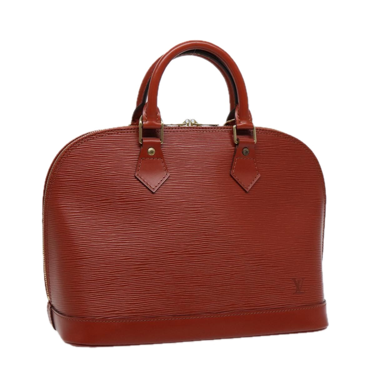 LOUIS VUITTON Epi Alma Hand Bag Brown M5214D LV 84269
