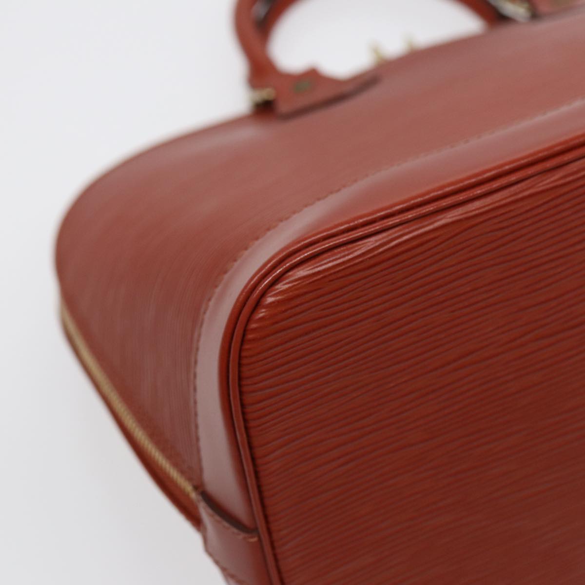 LOUIS VUITTON Epi Alma Hand Bag Brown M5214D LV 84269